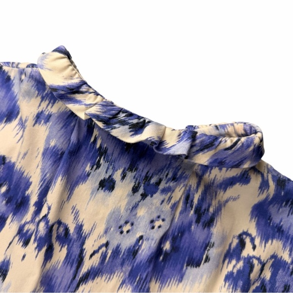 Tuckernuck Women's Long Sleeve Tate Mini Dress In “Blue Iris Breeze” Size Medium - Picture 11 of 11